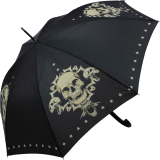 Stockschirm Automatik UV-Protection Skull