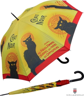 Stockschirm Automatik UV-Protection Chat Noir