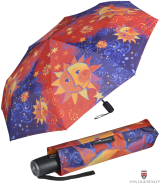 Taschenschirm Auf-Zu-Automatik UV-Protection Rosina...