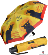 Taschenschirm Auf-Zu-Automatik UV-Protection Chat Noir