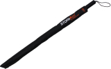 Stockschirm Sturmschirm Alex schwarz - schwarz-orange