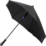 Stockschirm Sturmschirm Alex schwarz - schwarz-violett