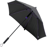 Stockschirm Sturmschirm Alex schwarz - schwarz-violett