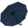 iX-brella Herren-Taschenschirm mit Auf-Zu-Automatik und Rundhakengriff mit Carbonoptik - insignia blue