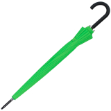 iX-brella long - hochwertiger Stockschirm 16-teilig mit Automatik sturmfest neon grün