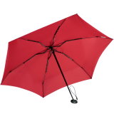iX-brella Ultra Small 15cm kleiner Taschenschirm im Handy Format - dark red