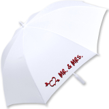 iX-brella XXL Mr.&Mrs. Hochzeitsschirm Automatik -...