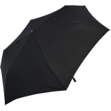 iX-brella Steel Flat Taschenschirm 2,5cm super flacher Minischirm - black