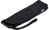 iX-brella Steel Flat Taschenschirm 2,5cm super flacher Minischirm - black