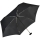 iX-brella Steel Flat Taschenschirm 2,5cm super flacher Minischirm - black