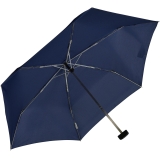 iX-brella Steel Flat Taschenschirm 2,5cm super flacher Minischirm - insignia blue