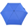 iX-brella Steel Flat Taschenschirm 2,5cm super flacher Minischirm - victoria blue