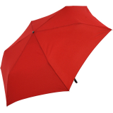 iX-brella Steel Flat Taschenschirm 2,5cm super flacher Minischirm - dark red