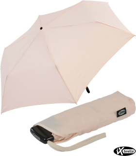 iX-brella Steel Flat Taschenschirm 2,5cm super flacher Minischirm - sea salt