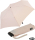 iX-brella Steel Flat Taschenschirm 2,5cm super flacher Minischirm - sea salt