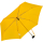 iX-brella Steel Flat Taschenschirm 2,5cm super flacher Minischirm - gold fusion yellow