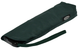 iX-brella Steel Flat Taschenschirm 2,5cm super flacher Minischirm - pineneedle green