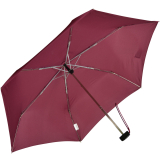 iX-brella Steel Flat Taschenschirm 2,5cm super flacher Minischirm - rhododendron
