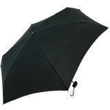 iX-brella Super Mini Taschenschirm mit großem Dach 94cm - black