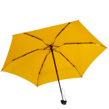 iX-brella Super Mini Taschenschirm mit großem Dach 94cm - gold fusion yellow