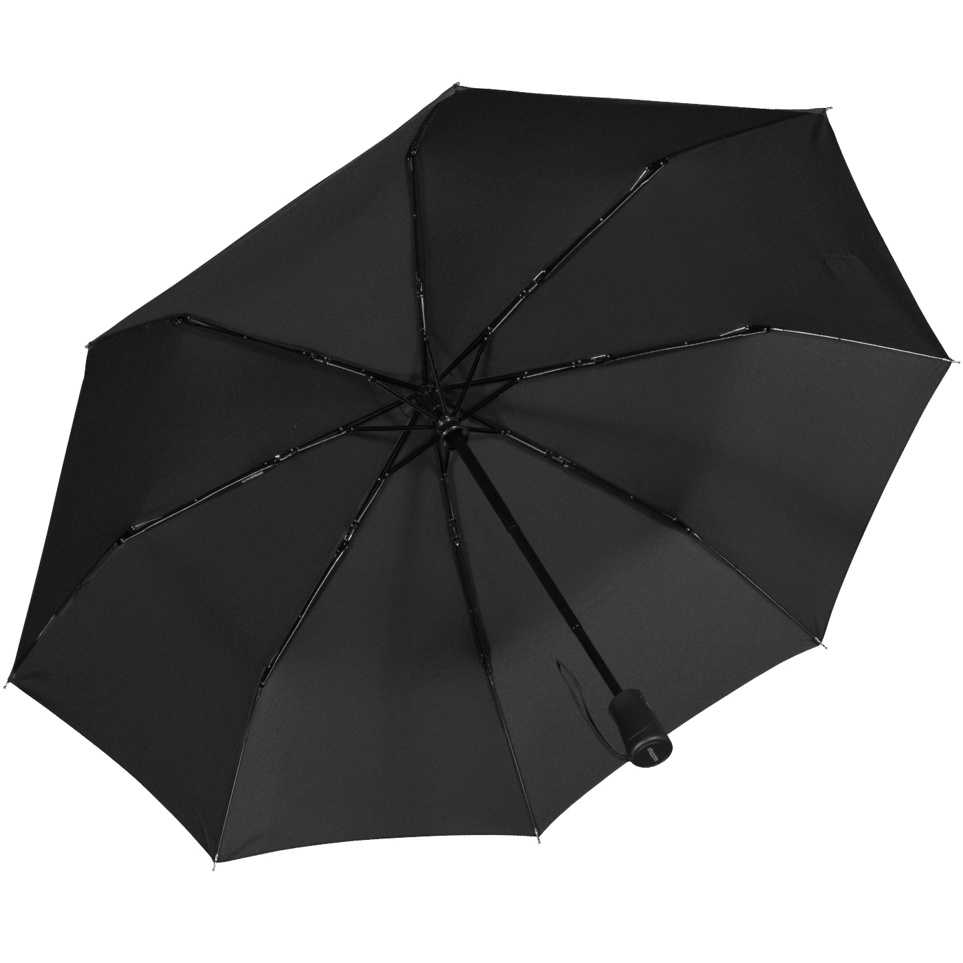 Doppler Taschenschirm Fiber Magic Superstrong Auf-Zu-Automatik - black
