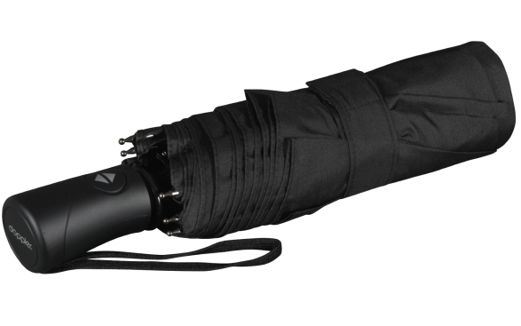 Doppler Taschenschirm Fiber Magic Superstrong Auf-Zu-Automatik - black