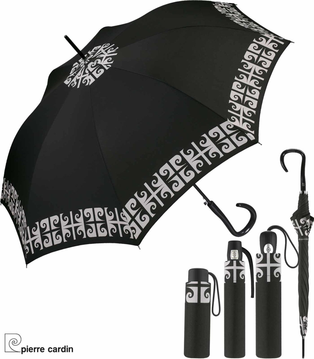 Damen Accessoires Regenschirme 10 Corso Como Regenschirm mit Print in Weiß 