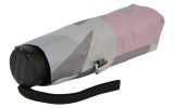 Doppler UV-Schutzschirm Carbonsteel Mini XS Damen Taschenschirm klein und stabil - Dreiecke
