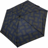 Knirps mini Taschenschirm Travel stars - navy
