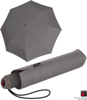Knirps Taschenschirm E.200 Duomatic - grey