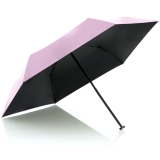 Knirps Taschenschirm US.050 Ultra Light Slim Manual - UV Protection - rosa-schwarz