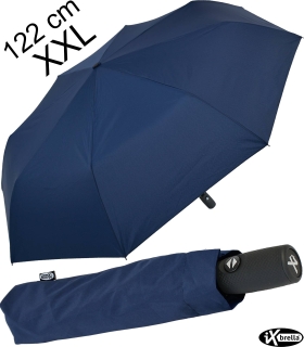 iX-brella full class 122cm XXL Damen-Herren Taschenschirm mit Auf-Zu-Automatik insignia blue