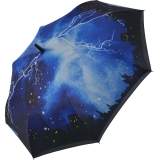 iX-brella Regenschirm Thunderstorm Reverse-Stockschirm Automatik