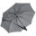 iX-brella Umhängeschirm Hands-Free - der Automatik-Regenschirm mit Gurt - grau