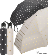 Pierre Gardin Taschenschirm Auf-Zu Automatik Metallic Dots