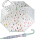 Esprit Kinder-Stockschirm Domeshape transparent - Drops mit Farbwechsel