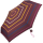 Esprit Super Mini Taschenschirm Petito Confetti Stripes - maroon banner