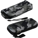 iX-brella Super Mini Taschenschirm mit großem Dach 94cm - Camouflage - stone