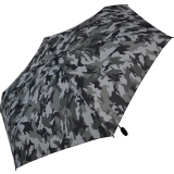 iX-brella Super Mini Taschenschirm mit großem Dach 94cm - Camouflage - stone