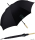 Happy Rain Earth nachhaltiger Stockschirm eco mit Automatik - black