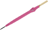 Happy Rain Earth  nachhaltiger Stockschirm eco mit Automatik - fuchsia pink