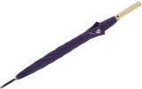 Happy Rain Earth  nachhaltiger Stockschirm eco mit Automatik - mulberry purple