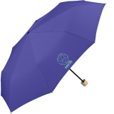 Happy Rain Earth nachhaltiger super mini eco Taschenschirm - blue quartz