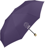 Happy Rain Earth  nachhaltiger super mini eco Taschenschirm - mulberry purple