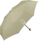 Happy Rain Earth nachhaltiger super mini ecoi Taschenschirm - olive gray