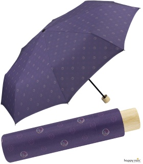 Happy Rain Earth nachhaltiger super mini eco Taschenschirm World Allover