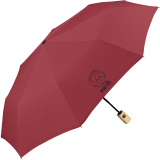 Happy Rain Earth Taschenschirm mit Auf-Automatik - chili red