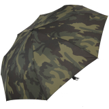 iX-brella Trekking Taschenschirm XL mit Umhängetasche - Camouflage - olive