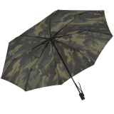 iX-brella Trekking Taschenschirm XL mit Umhängetasche - Camouflage - olive