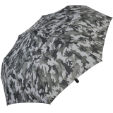 iX-brella Trekking Taschenschirm XL mit Umhängetasche - Camouflage - stone